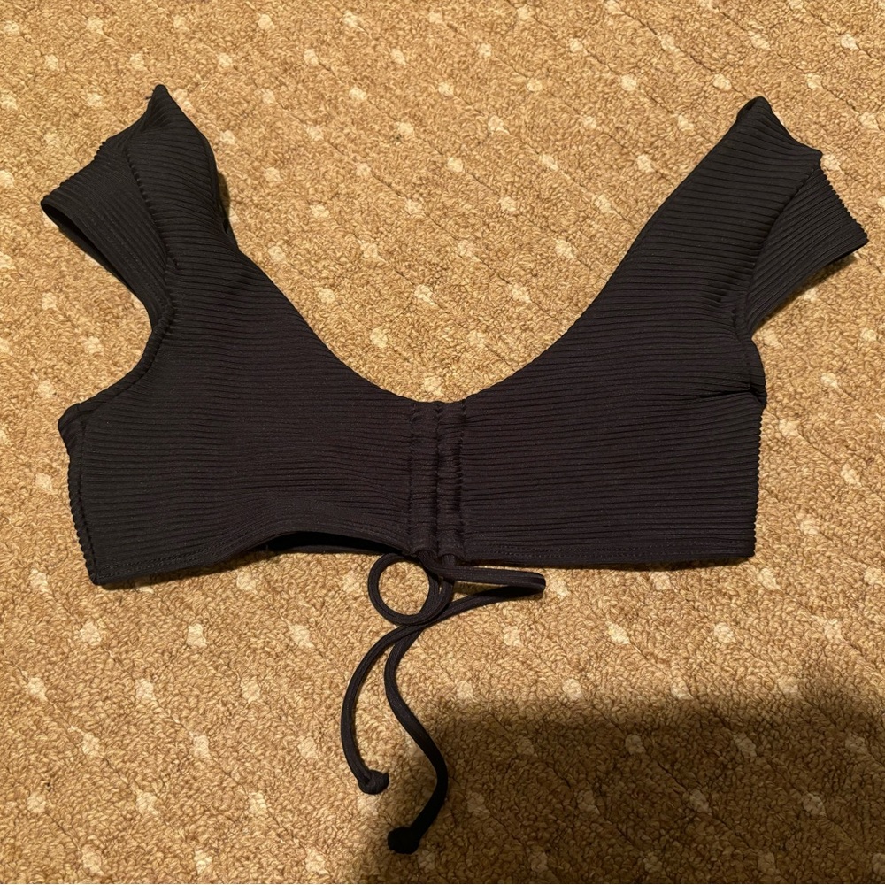 L.A Hearts black bikini top